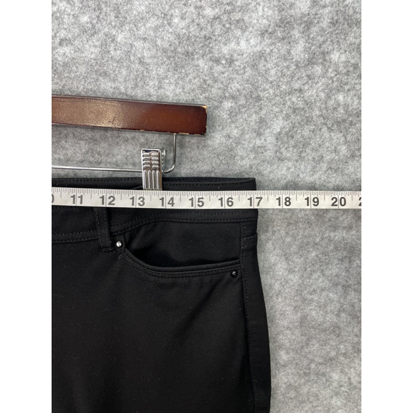 White House Black Market Pants Womens 10R Black Slim Leg Stretch Career Workwear - Picture 4 of 10